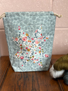 Patchwork Ruffle Bag - Medium - Liberty Betsy Star
