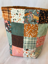 Load image into Gallery viewer, Patchwork Project Bag - 8 skein size
