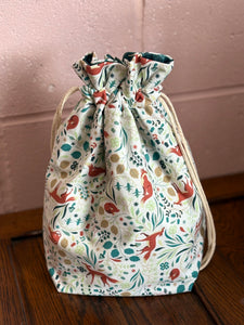 Ruffle Bag - Medium - Foxes