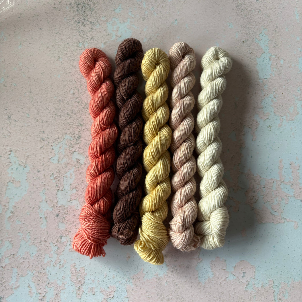 Mini Skein Set - Luxe Sock
