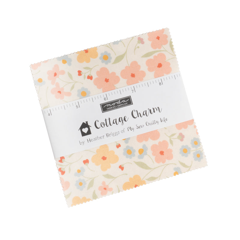 Moda Cottage Charm by My Sew Quilty Life  - Charm Pack