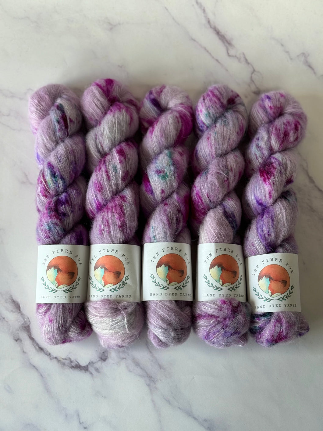 SALE - A Hurricane of Jacarandas  - Suri Cashmere Cloud
