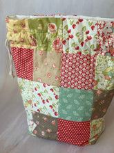 Load image into Gallery viewer, Patchwork Project Bag - 8 skein size
