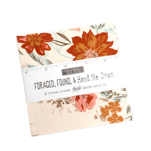 Moda  Foraged, Found and Hand Me Down by Fancy That - Charm Pack
