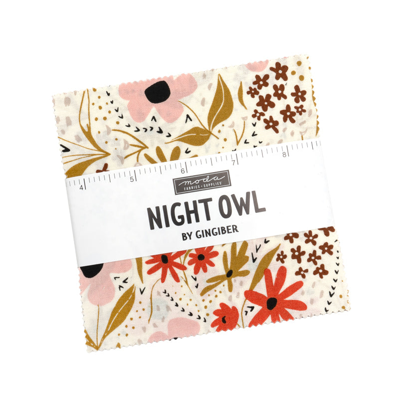 Moda Night Owl by Gingiber  - Charm Pack