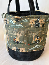 Load image into Gallery viewer, Bucket Bag - Large - Witchy Badgers
