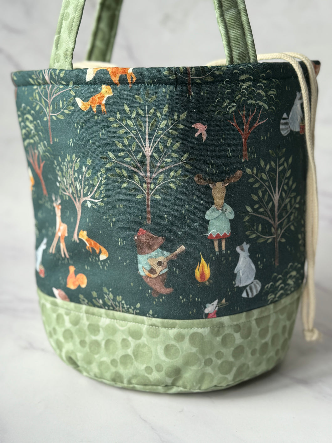 Bucket Bag - Large - Woodland Creatures