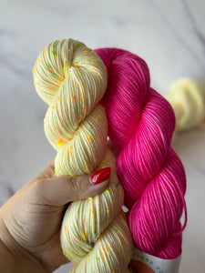 NEW - Neon Tweed - Fingering & DK