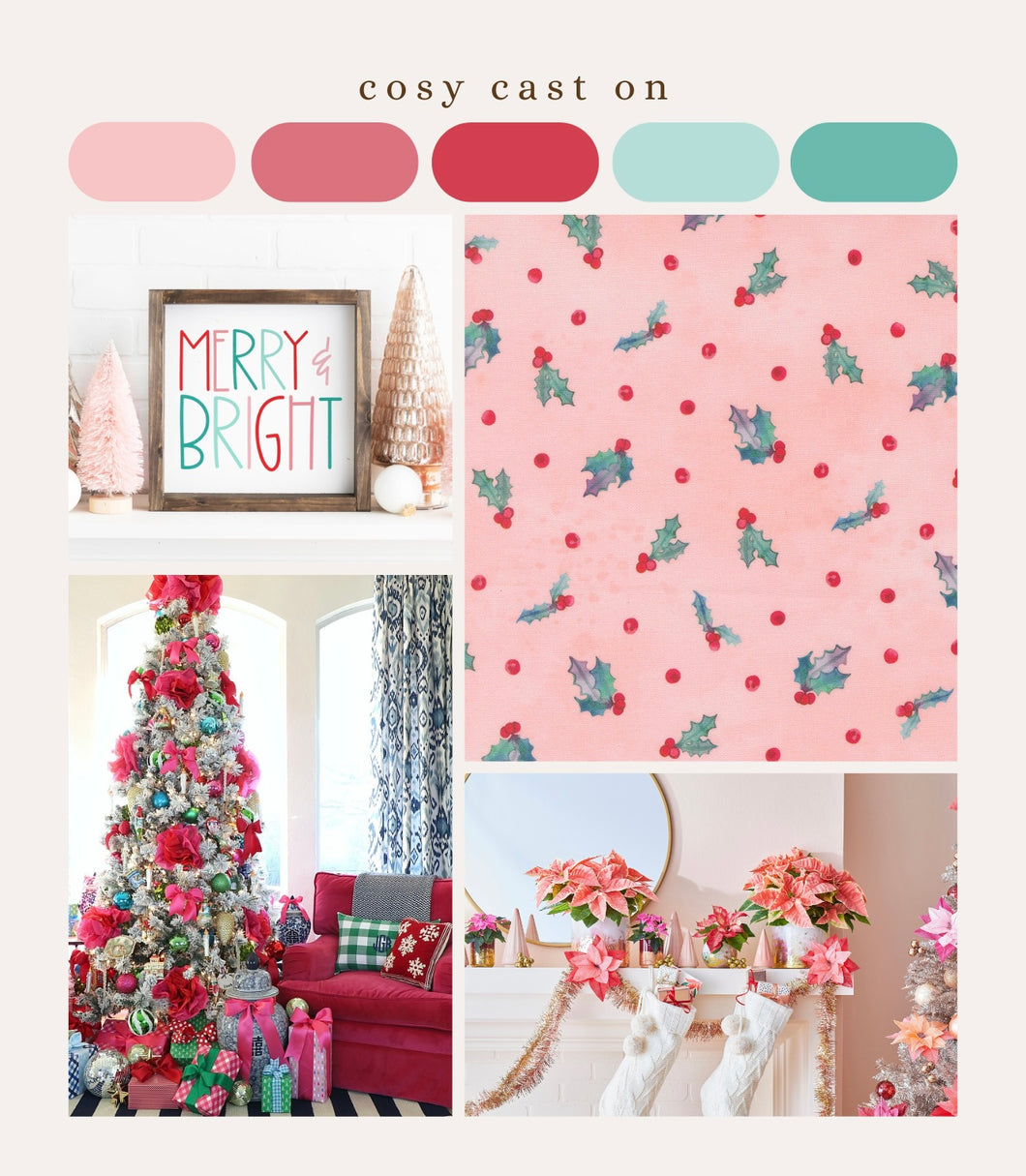 Cosy Cast On Preorder - Merry & Bright