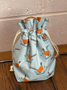 Ruffle Bag - Medium - Pheasants