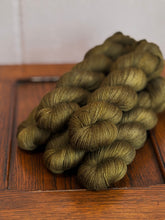 Load image into Gallery viewer, Silky Sock - Olive - Happy Accident
