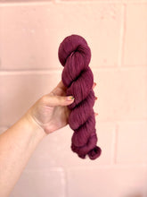 Load image into Gallery viewer, Silky Sock - Plum - Happy Accident
