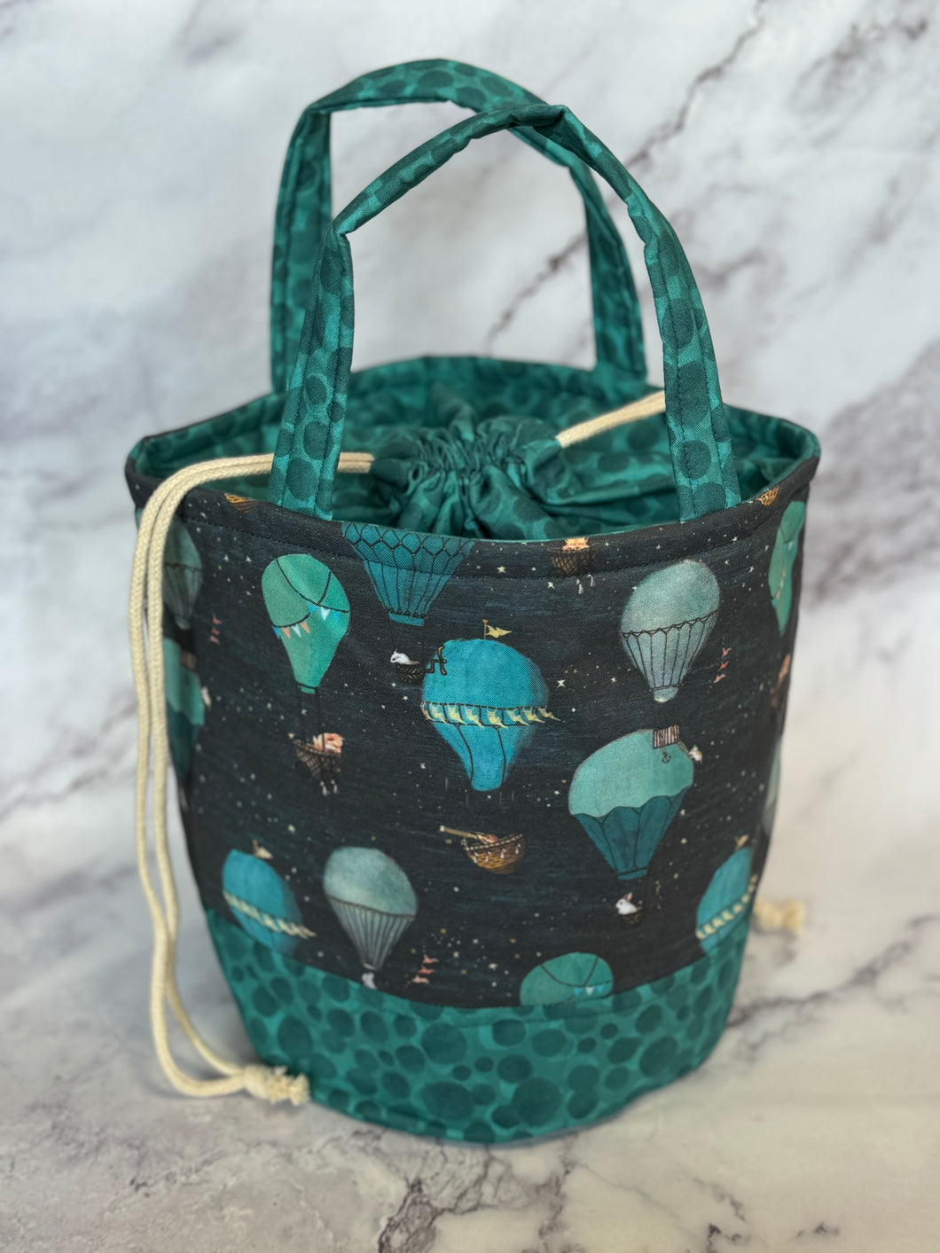Bucket Bag - Large - Hot Air Balloons