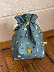 Ruffle Bag - Medium - Graveyard