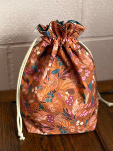Ruffle Bag - Large - Hedgehogs
