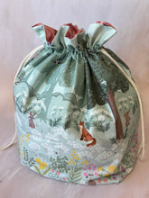 Load image into Gallery viewer, Ruffle Bag - Extra Large - Spring Woodland
