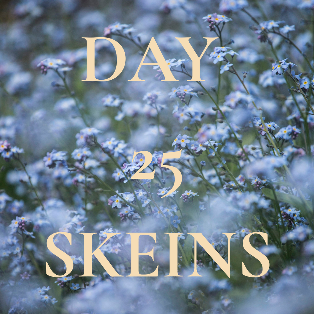 Cottage Garden 2025 Advent Calendar - Day 25 Skeins