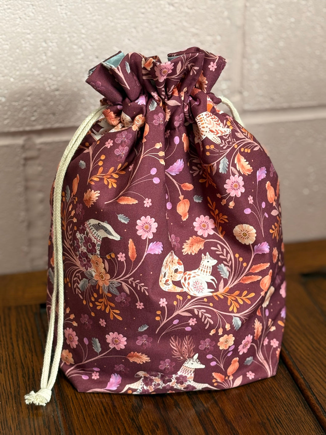 Ruffle Bag - Large - Autumn Forest