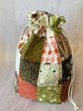 Load image into Gallery viewer, Patchwork Project Bag - 8 skein size
