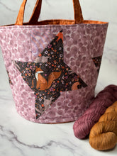 Load image into Gallery viewer, Patchwork Open Bucket Bag - Large - Friendship Star

