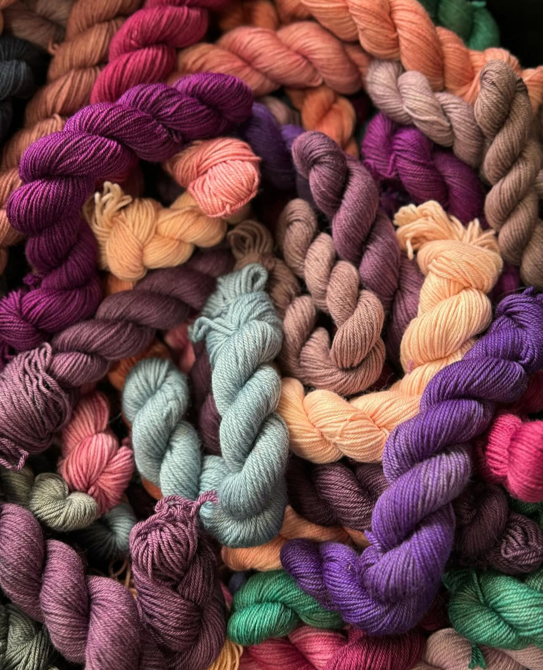 SALE - Fingering weight mini skeins