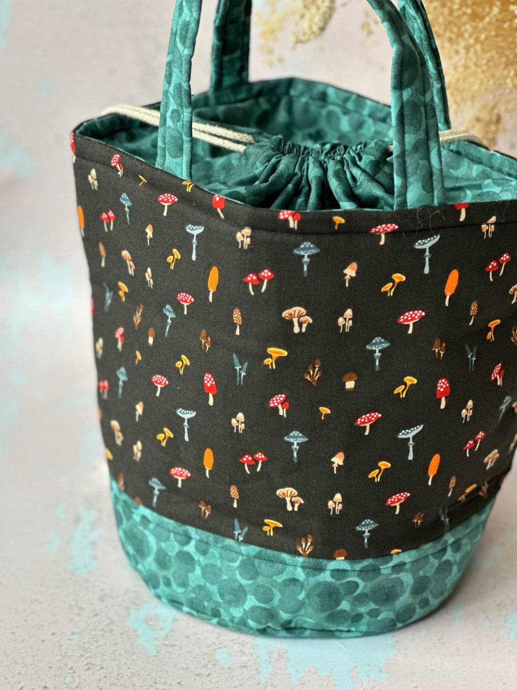 Bucket Bag - Large - Mushrooms