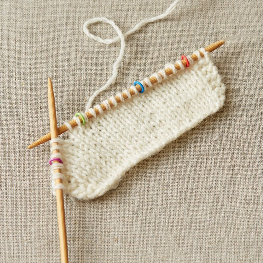 Cocoknits - Small Coloured Ring Stitch Markers