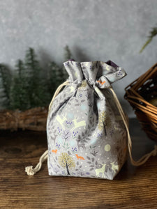 Ruffle Bag - Medium - pastel woodland