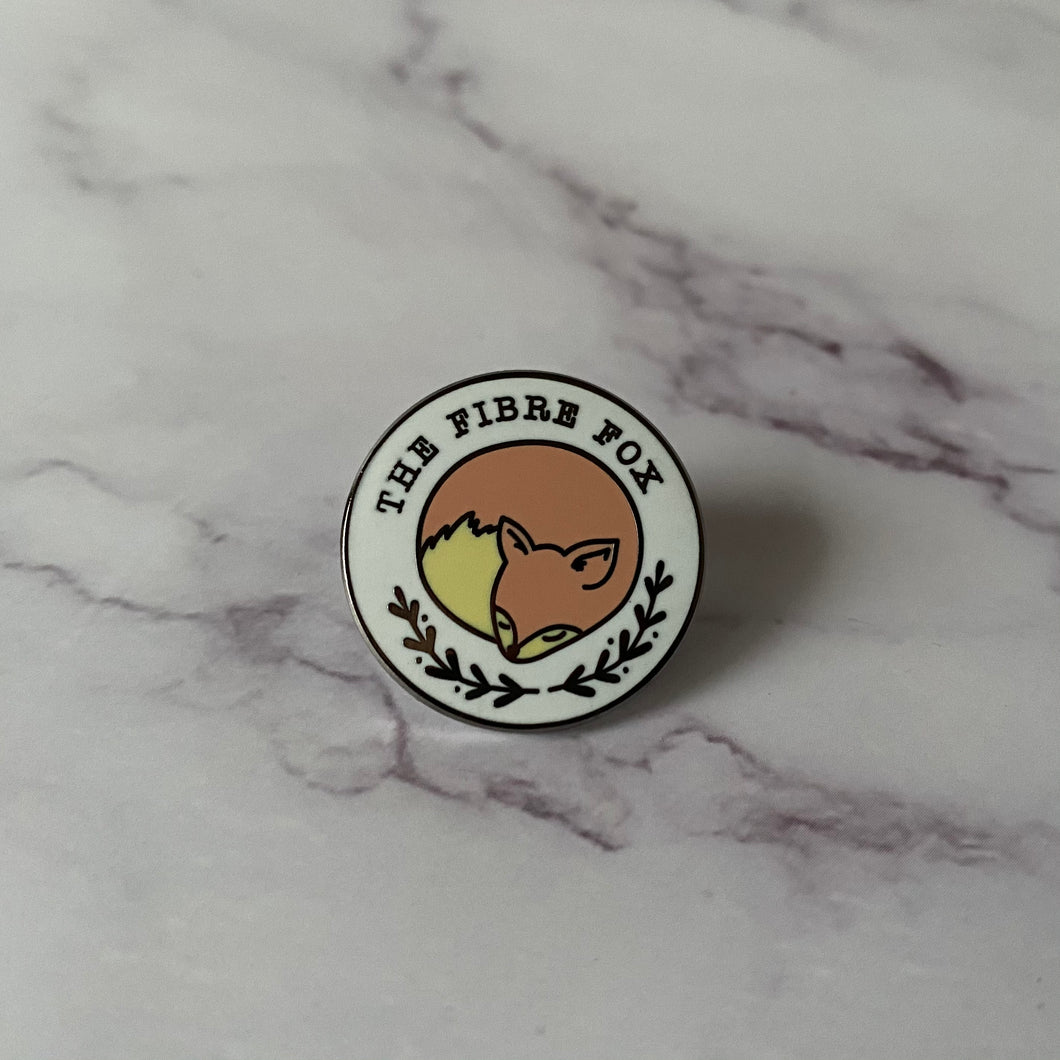 The Fibre Fox Pin Badge