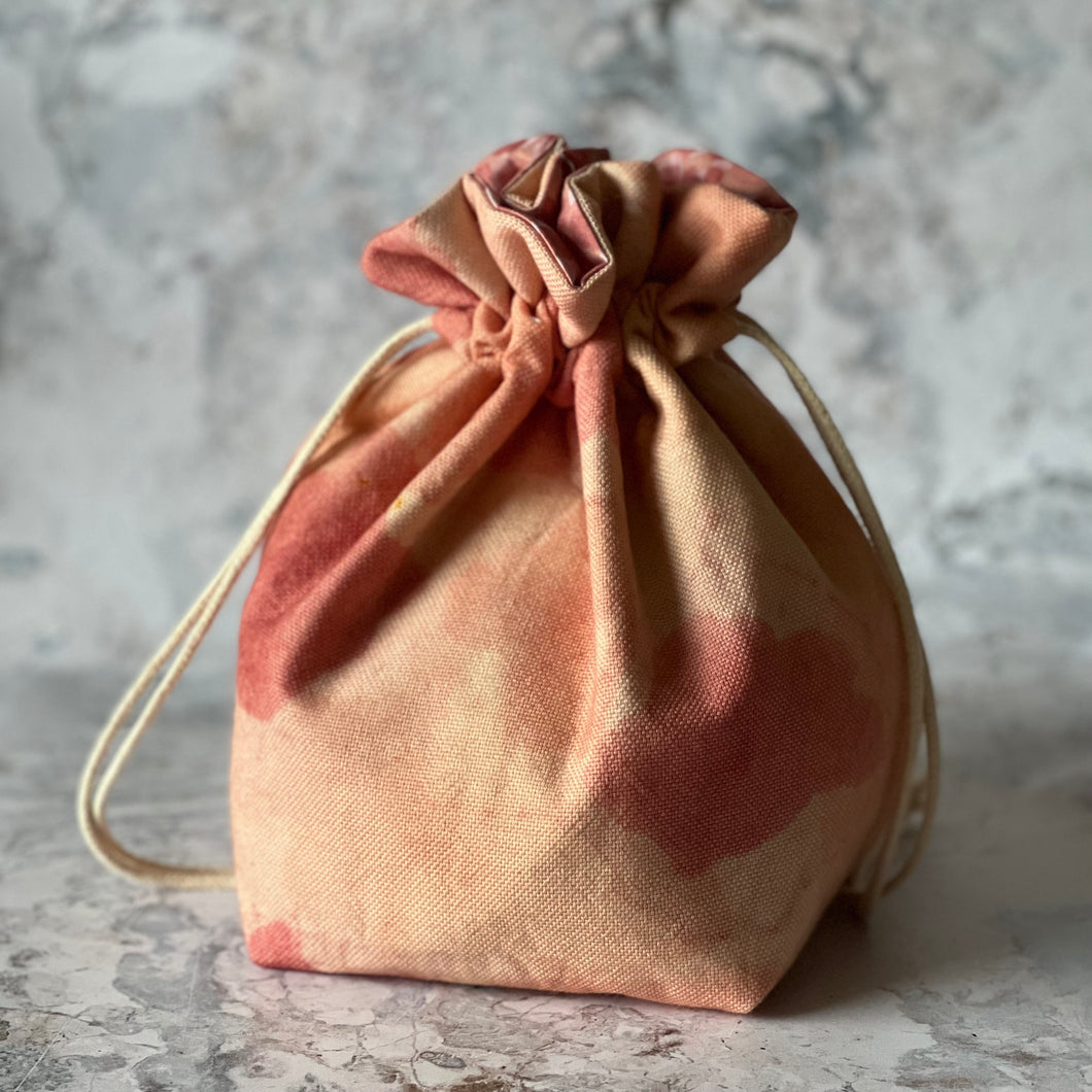 SALE - Rose Gold (2) - Hand Dyed Merino Bag